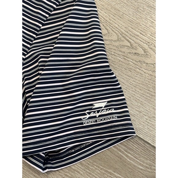 Johnnie O Polo Shirt Mens L Golf Performance Stretch Desert Mountain Golf Club - Picture 4 of 7